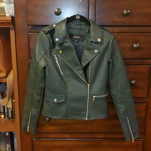 Green Leather Jacket